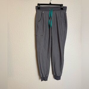 Figs Scrub Pant Joggers Grey PO 1812 Women XS